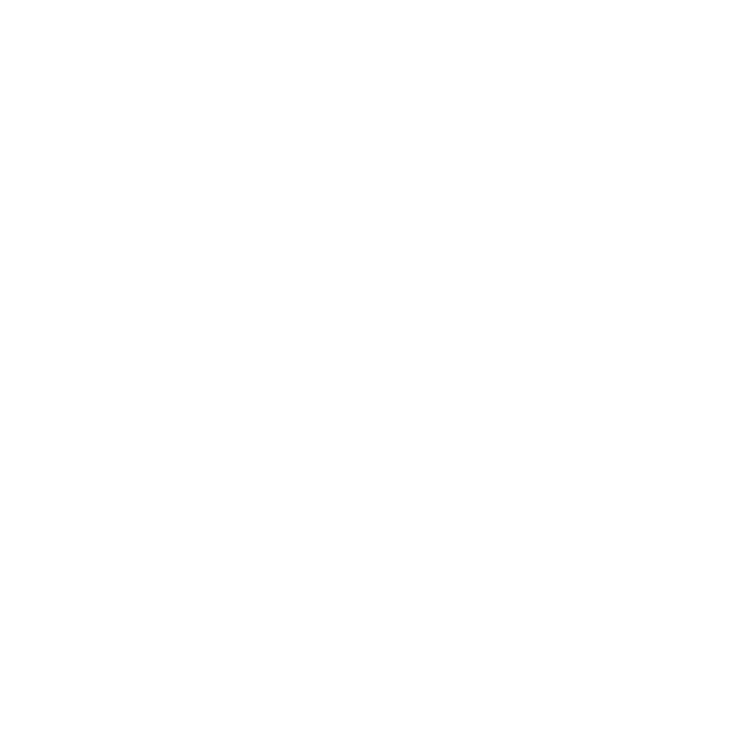 White WhatsApp chat icon for messaging SM Decorators